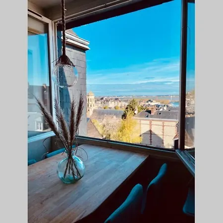 Daire Joli Studio Vue Imprenable Avec Parking Prive Honfleur